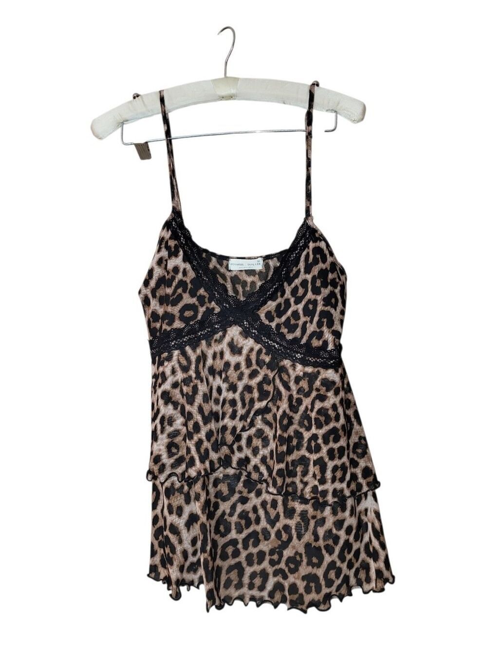 Frankee & Skylarr Animal Print Babydoll Nighty Lingerie XL